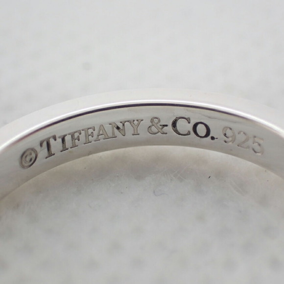 TIFFANY 925 Notes Narrow Ring 10 - Picture 10 of 10